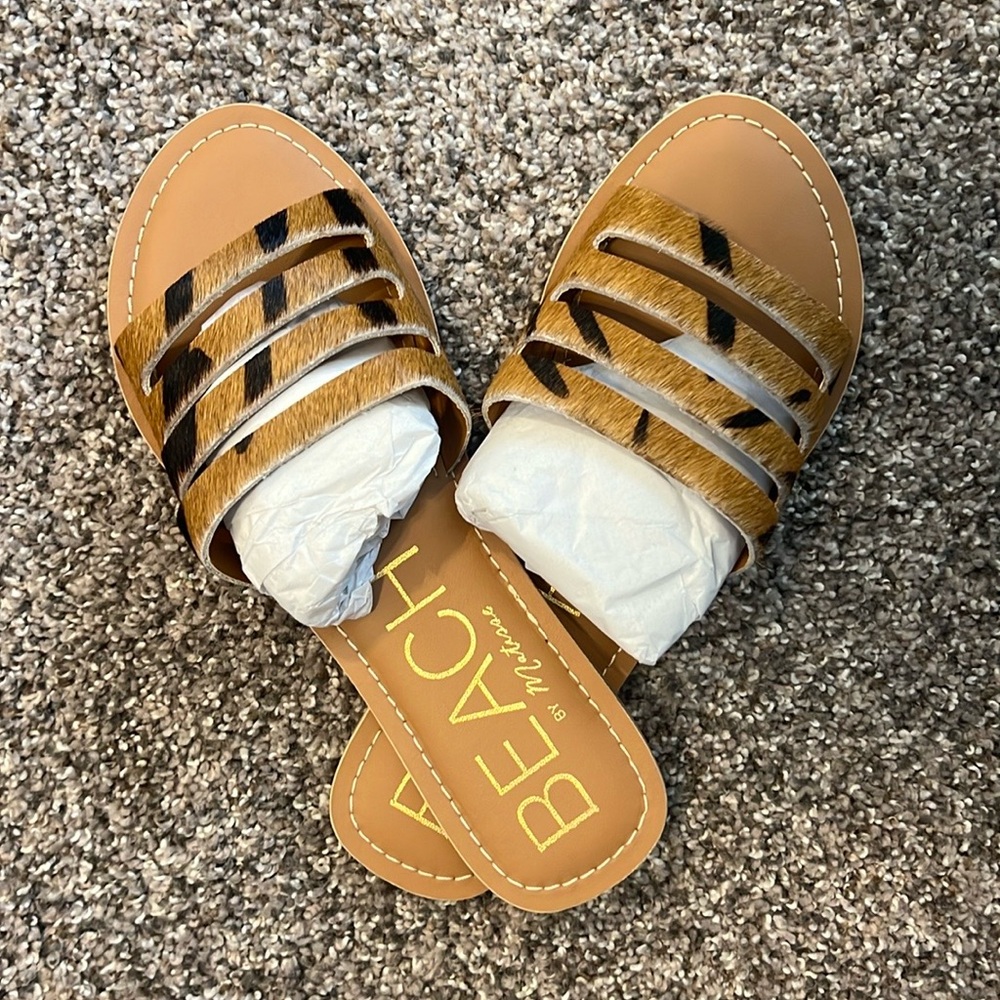 Beach by Matisse Animal Print Sandals